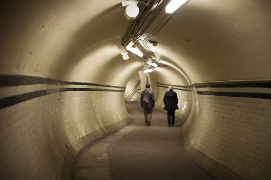 Aldwych: Hidden Tube Station Guided Tour - Inside the abandoned ticket hall and original architectural features