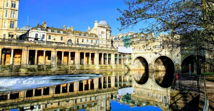 Bath: 2 Hour Private City Walking Tour - Bath Abbey doors: your start point and quick orientation