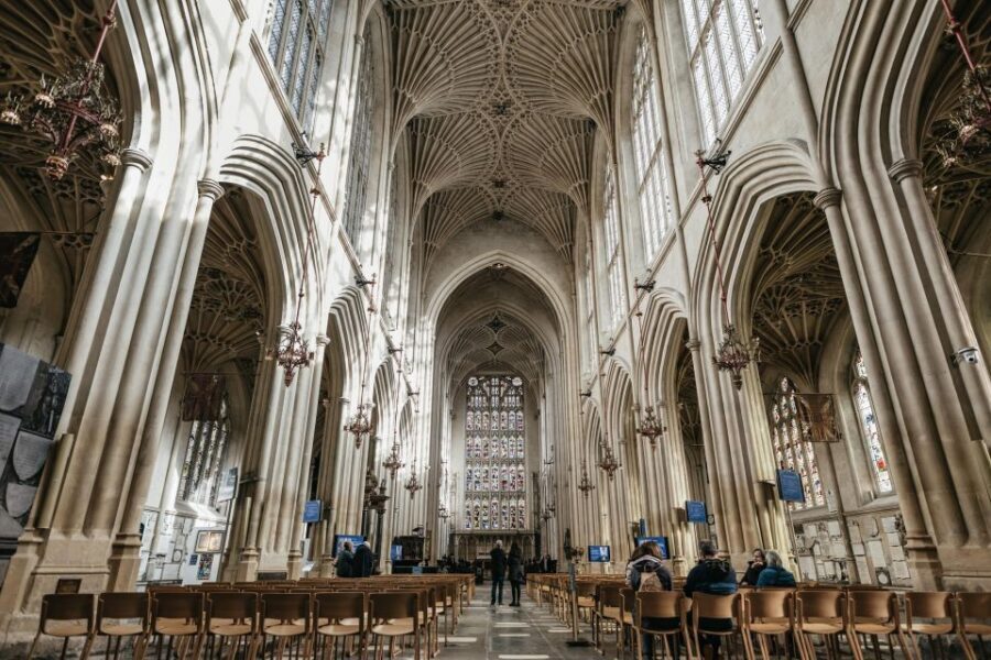 Bath: Bath Abbey and Discovery Centre Entry - Water power: Bath’s name, the Abbey’s energy use, and future-minded learning