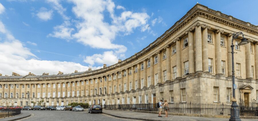 Bath: Bridgeton Walking Tour with an APP - Assembly Rooms: where the ballroom scenes meet real stone