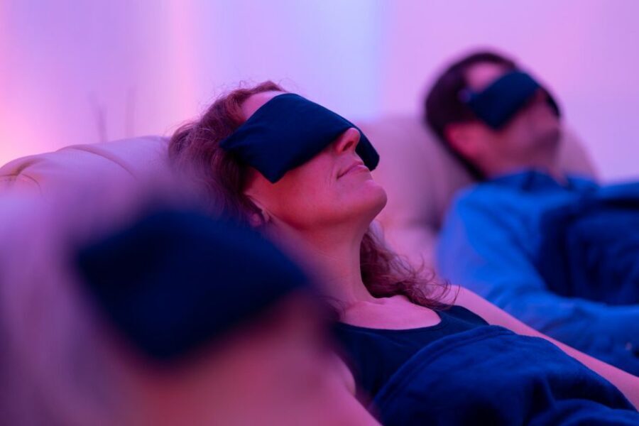 Bath: Guided Relaxation and Sound Bath - Meeting by the Thermae Spa and finding the entrance fast