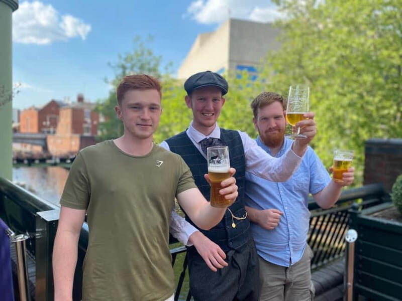Birmingham Slogging Gang Evening Walking Tour with Pub Stops - Meeting Edward Shelby at Apple Birmingham