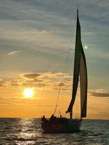 Brighton: Sunset Sailing Cruise with a Glass of Wine - The yacht setup: a performance sailboat built for hands-on sailing