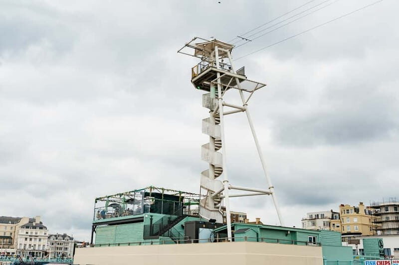 Brighton: Zip Wire Experience Ticket - From Madeira Drive to the tower: what happens before you fly