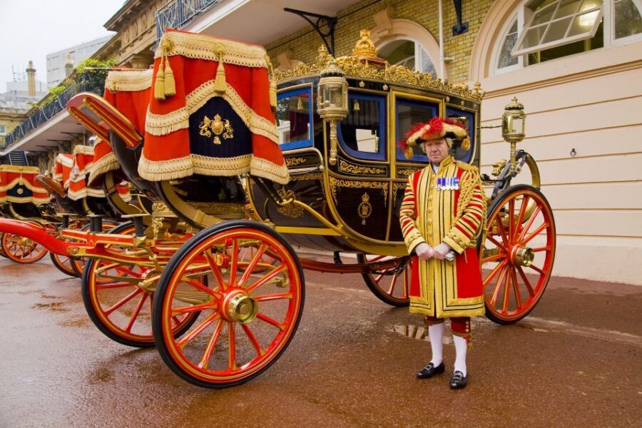 Buckingham Palace: The Royal Mews Entrance Ticket - Gold State Coach: coronations, continuity, and a lot of gold