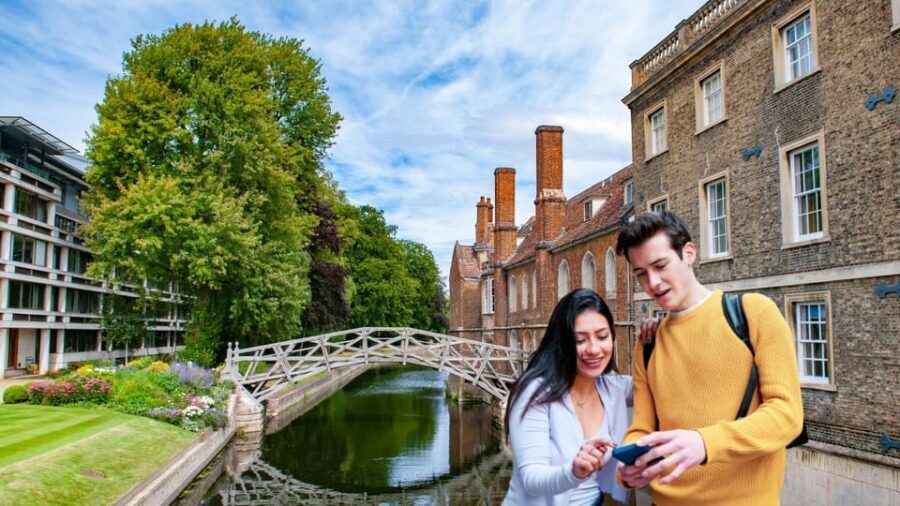 Cambridge: City Walking Tour & Exploration Game - Getting started at Great St Mary’s and downloading your code
