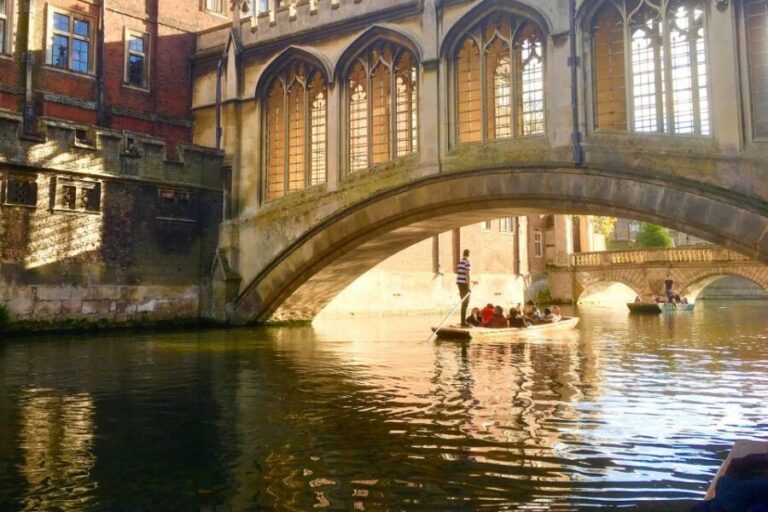 Cambridge: Guided River Cam Punting Tour - What you see: colleges, bridges, and the “whole” stretch of the Cam