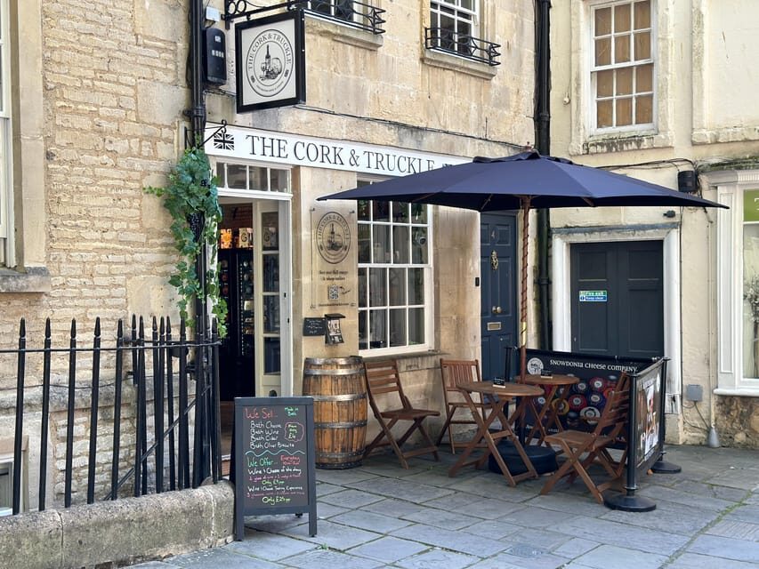 City of Bath: British Wine and Cheese Tasting Experience - In Bath’s Abbey Green cellar, you taste at human pace