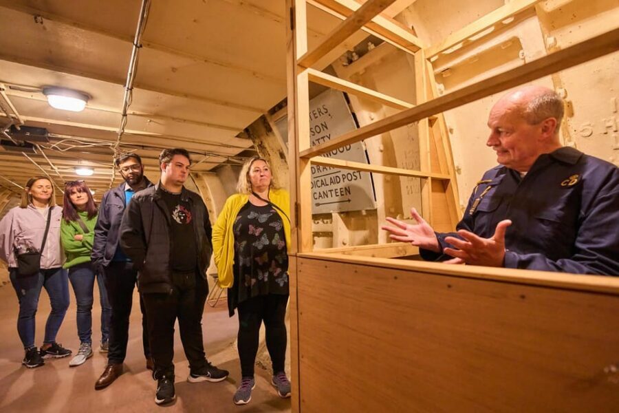 Clapham South: Subterranean Shelter Guided Tour - Two guides, one ARP Warden, and the history that feels lived-in