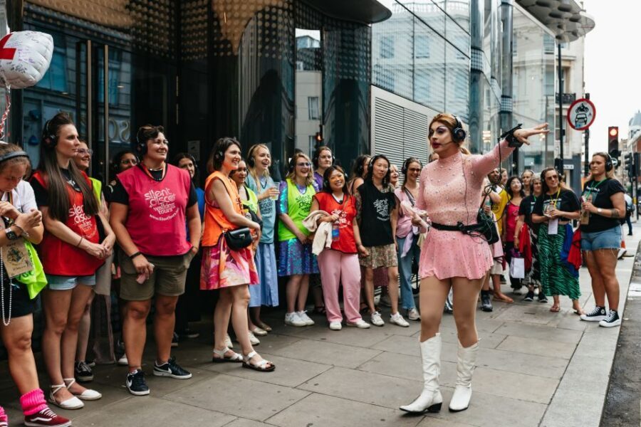 Drag Queen Disco Diva Tour - Silent Disco Walking Tour - The Silent Disco Headset Is the Real Magic