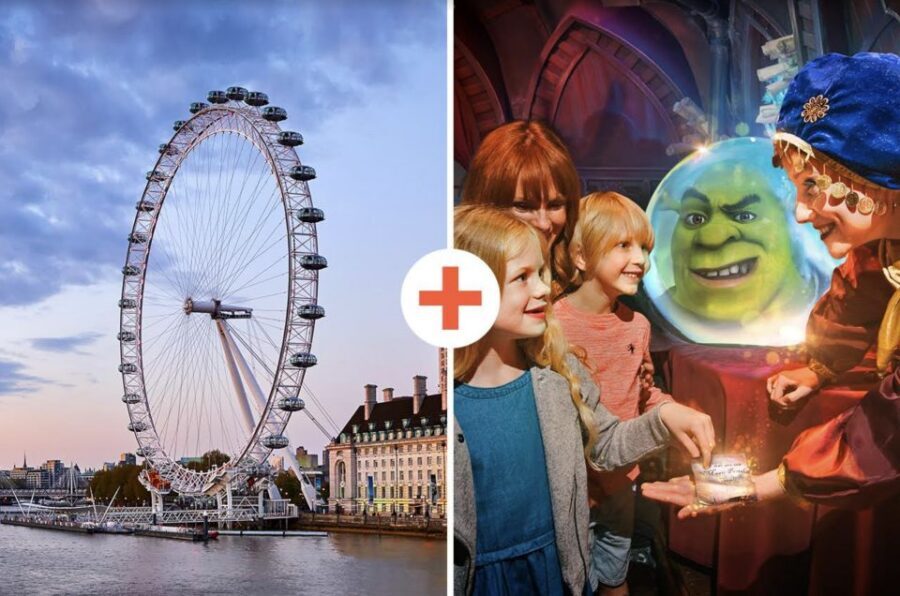 DreamWorks Shrek's Adventure and London Eye: Combo Ticket - Value Check: Is $79.47 Per Person a Good Deal?