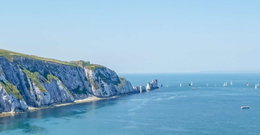 From Brighton: Isle of Wight Full-Day Trip via Portsmouth - Godshill Village Walk: thatched cottages, medieval church vibes, and Model Village
