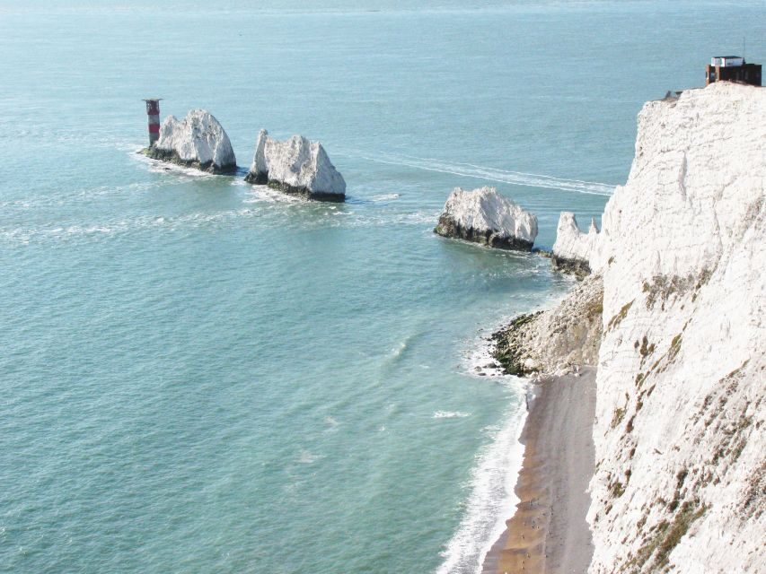 From Brighton: Isle of Wight Full-Day Trip via Portsmouth - Alum Bay and The Needles: cliffs, viewpoints, and the chairlift choice