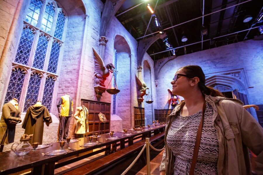 From London: Harry Potter Warner Bros Studio Tour - The big Hogwarts sets: Gryffindor, Potions, Hagrid, and the props you recognize instantly