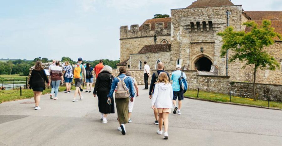 From London: Leeds Castle, Canterbury Cathedral & Dover - Canterbury Cathedral with the Vox Radioguide System