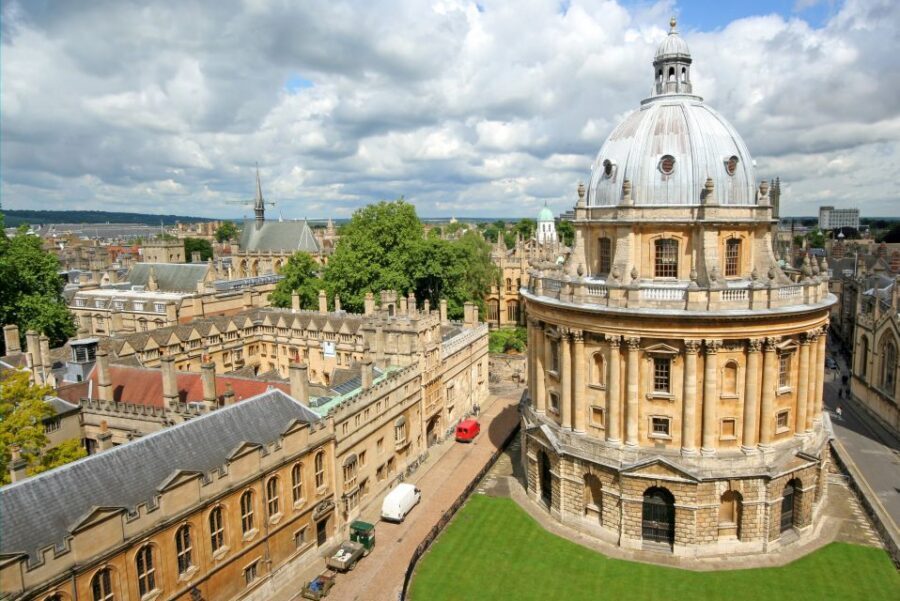 From London: Oxford & Cambridge Day Tour - King’s College Chapel in Cambridge: stained glass and fan-vault drama