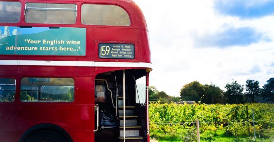 From London: Vintage Bus Wine Tour with Return Train Tickets - London Bridge to Brighton: the smooth start you actually need