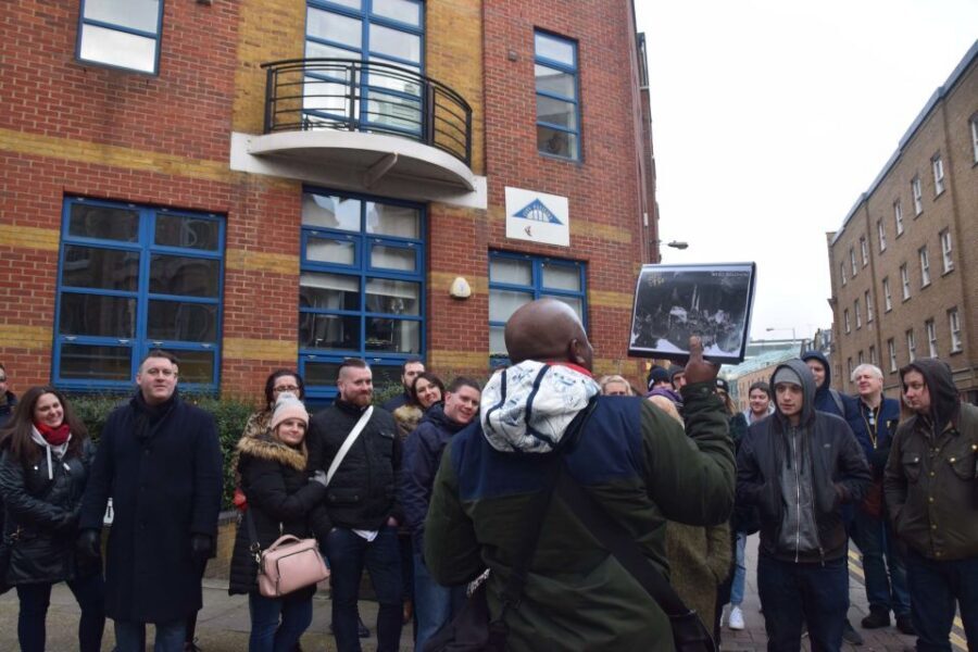 Gangster London Walking Tour with Actor Vas Blackwood - The Krays and the East End Backdrop: How Violence Turns Into Myth