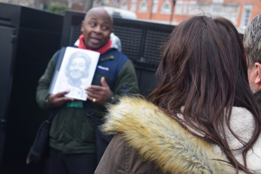 Gangster London Walking Tour with Actor Vas Blackwood - Vas Blackwood as Your Guide: Acting Talent Meets Street-Level Storytelling