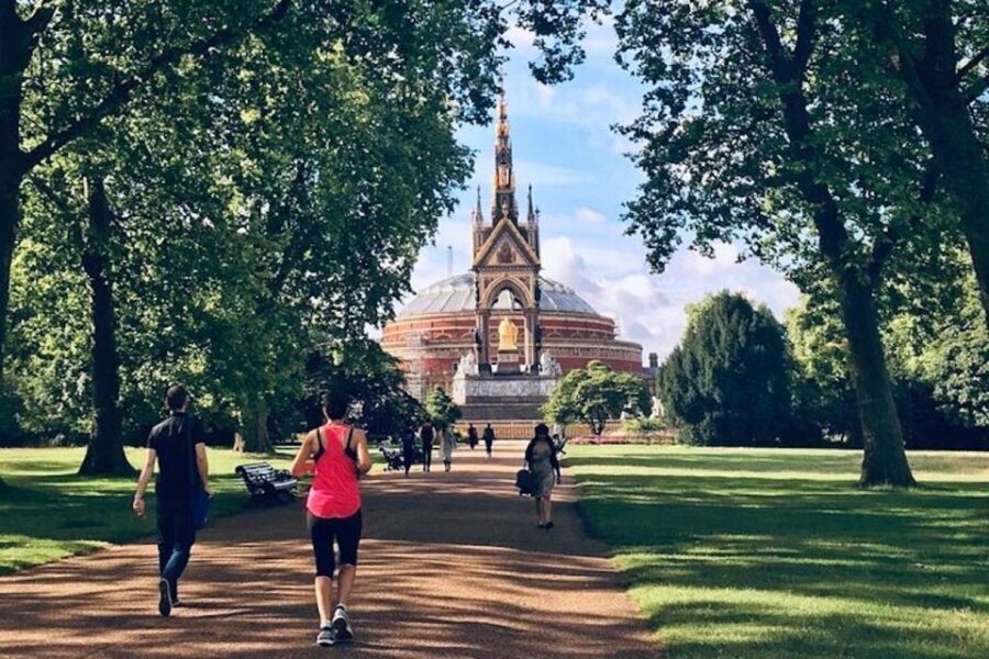 Iconic London Running Tour - Whitehall and Horse Guards Parade: begin with big-government energy