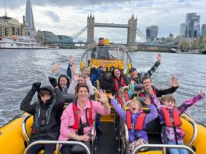 London: 20-Minute Tower RIB Blast from Tower Pier - The Thames Route in Plain English: Shard to HMS Belfast to Tower of London