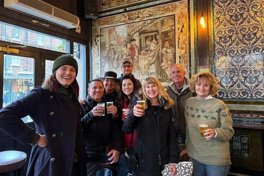 London: 3.5-Hour Shoreditch Street Food Tour - Shoreditch High Street Station, orange umbrella, and an easy start