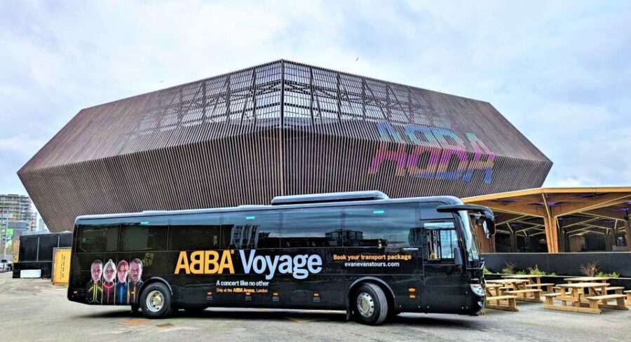 London: ABBA Voyage Express Bus and Optional Concert Ticket - ABBA Voyage Express: the 5-hour rhythm that keeps the night fun