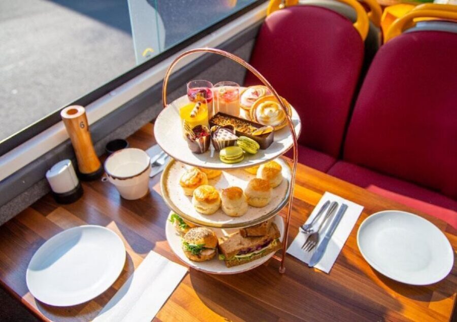 London: Afternoon Tea Bus with a Glass of Prosecco - Key things to love on the English Tea Bus with Prosecco