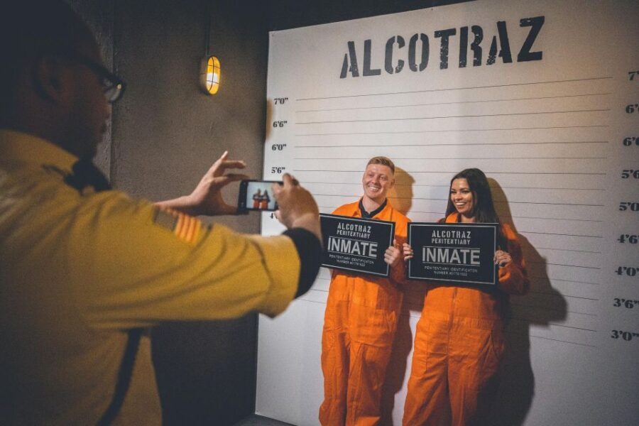 London: Alcotraz Immersive Prison Cocktail Experience Ticket - A London prison-themed cocktail bar with a real script
