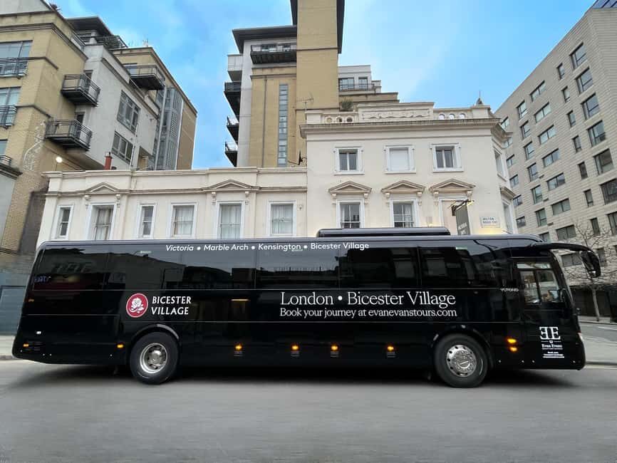 London: Bicester Village Shopping Day Trip with Coach Ride - Free Time and How to Keep the Day Comfortable