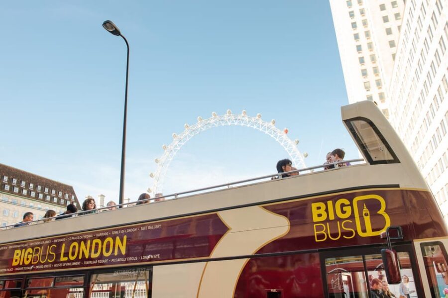 London: Big Bus Hop-on, Hop-off with Optional River Cruise - Panoramic Evening Tour at 19:30: London after dark from a better angle