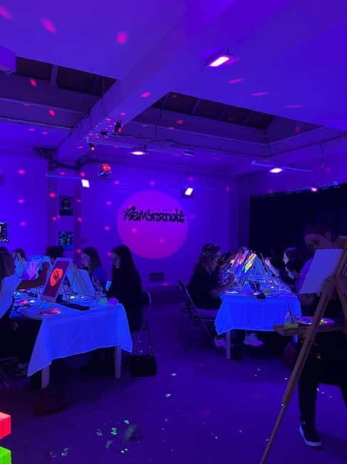 London: Bottomless Sip & Paint in the Dark - Price and Value: Is $47.99 Actually Fair?