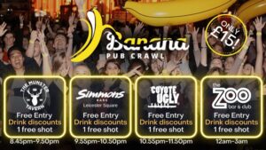 London : Central London Bar Crawl with discounts on drinks - Four venues, free entry, and the 4 welcome-shot payoff