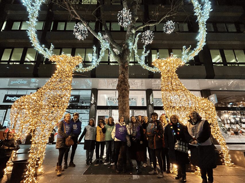 London: Christmas Lights Tour - With Christmas Music - Silent Disco Headsets on Oxford Street and Soho