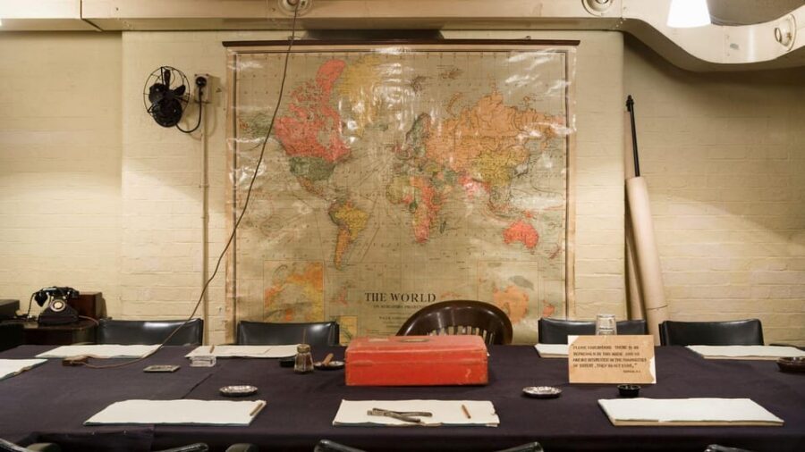 London: Churchill War Rooms Ticket & Political London Audio - Cabinet War Rooms and Map Room: what you’re actually looking at