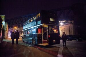 London: Comedy Horror Ghost Tour on a Bus - The one-hour route: West End, Fleet Street, Tower area, and London Bridge