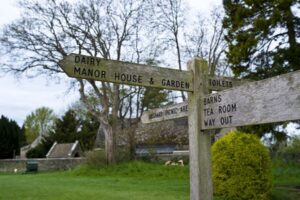 London: Downton Abbey, Cotswolds, and Highclere Castle Tour - The River Windrush stop: Cogges Manor Farm as Yew Tree Farm