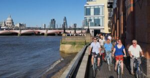 London: East London Town 3.5-Hour Bike Tour - Thames Ride to the Tower Bridge: Globe Theatre to Golden Hinde