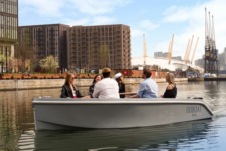 London: GoBoat Rental in Canary Wharf with London Docklands - Key highlights to know before you go
