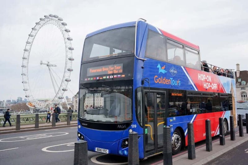 London: Golden Tours Gray Line Hop-on Hop-off Bus Tour - The Thames Cruise and Free Walking Tours: Extra London for Free