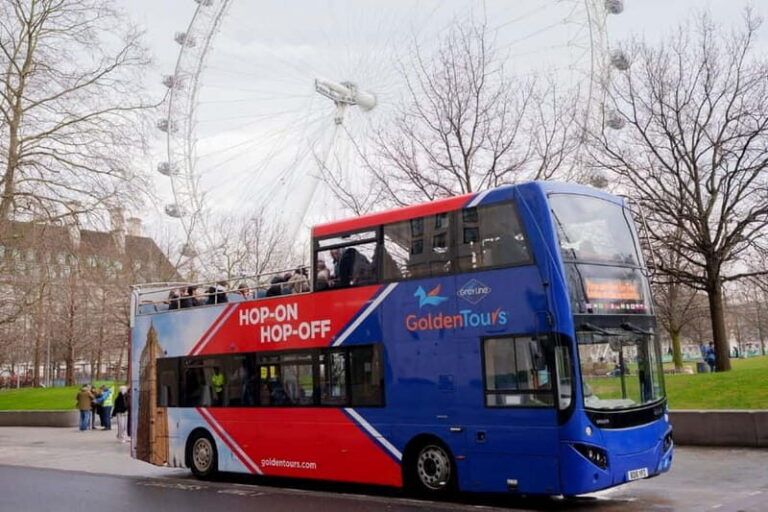 London: Golden Tours Gray Line Hop-on Hop-off Bus Tour - Routes Map: Blue, Red, and Orange Choices That Match Your Style