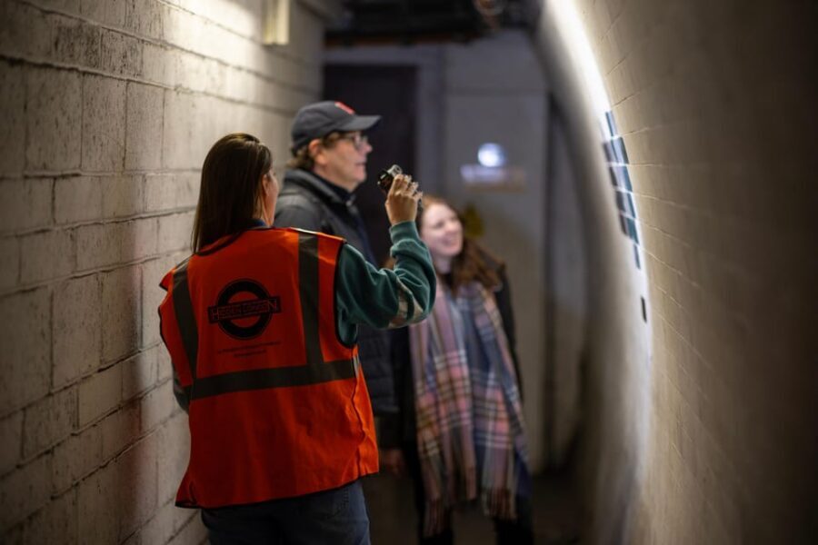 London: Hidden Tube Tour of Holborn's Secret Platforms - Aldwych branch platforms: what’s left of a forgotten line