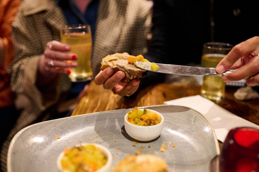 London: Historic Pubs, British Ales & Classic Dishes - Starting at St Andrew Holborn Garden: set the tone before you hit the bars