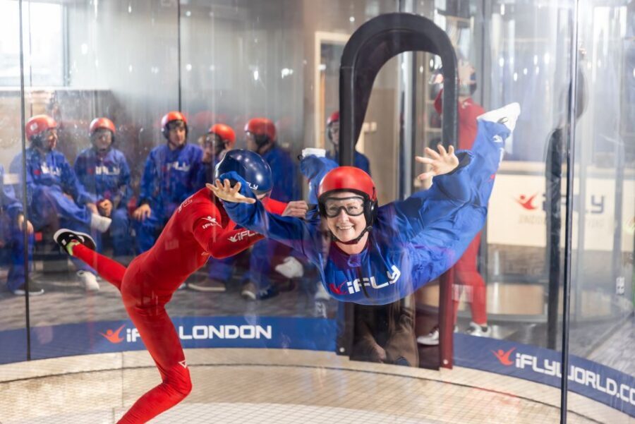 London: iFLY Indoor Skydiving at The O2 Entrance Ticket - What the Ticket’s Two Flights Do for Your Skills