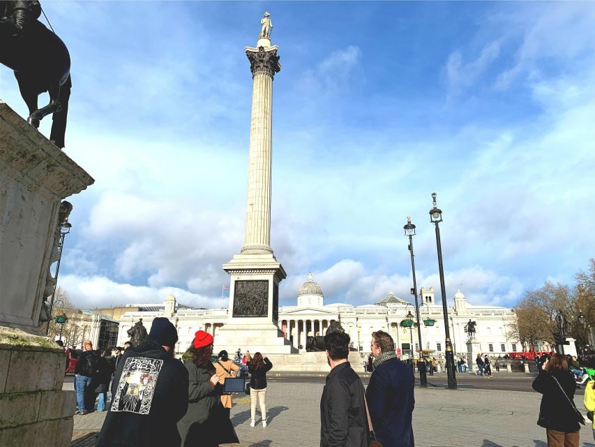 London: James Bond and Spies Walking Tour - Trafalgar Square to Embankment Pier: river views with spy story logic