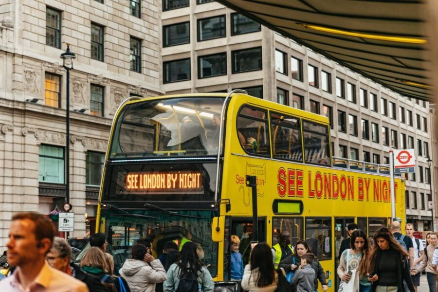 London: London by Night Sightseeing Open-Top Bus Tour - What to Pack for a Cold, Windy Upper Deck Ride