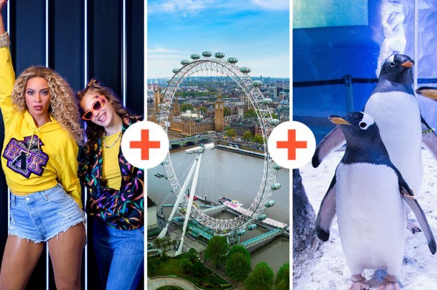 London: Madame Tussauds, London Eye & SEA LIFE Combo Ticket - SEA LIFE London: 14 themed zones that make rainy days easier