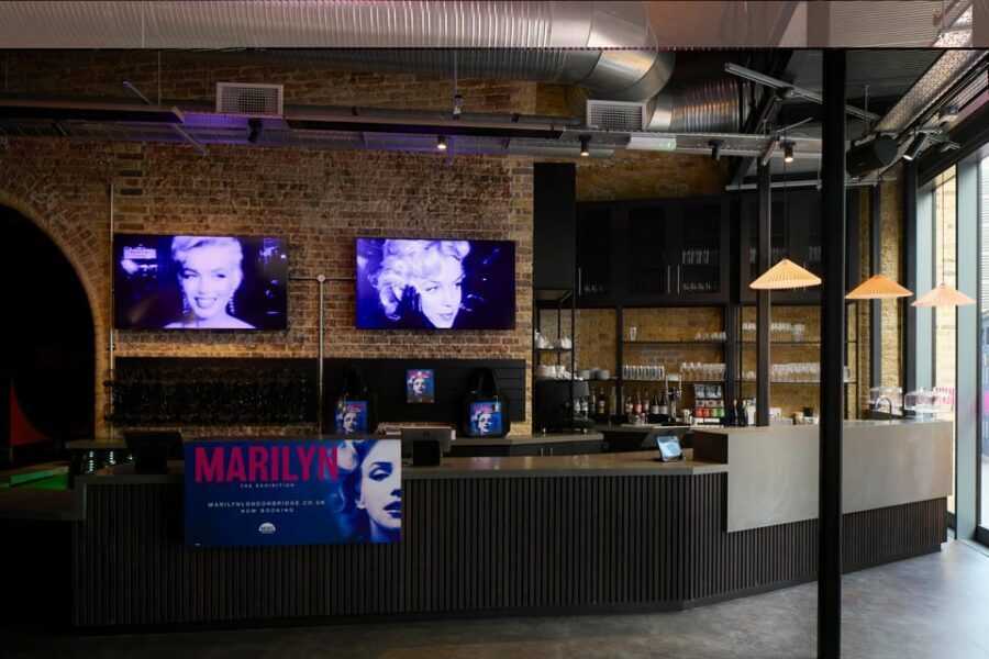 London: Marilyn: The Exhibition: Entrance Ticket - Entering MARILYN at Arches London Bridge