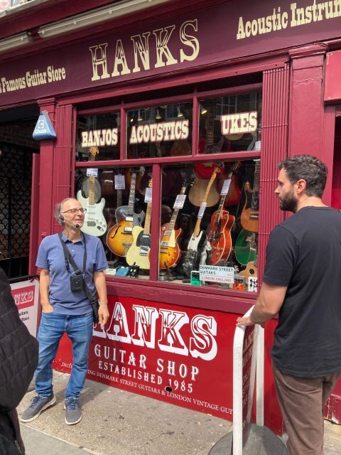 London: Music walking tour of Soho - Soho Lofts, Reckless Records, and studio-hunt street energy