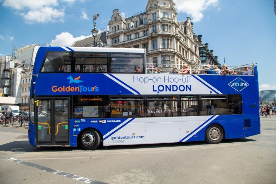 London: Panoramic Open-Top Bus Tour - Westminster Views: Houses of Parliament and the Big-Sight Intro